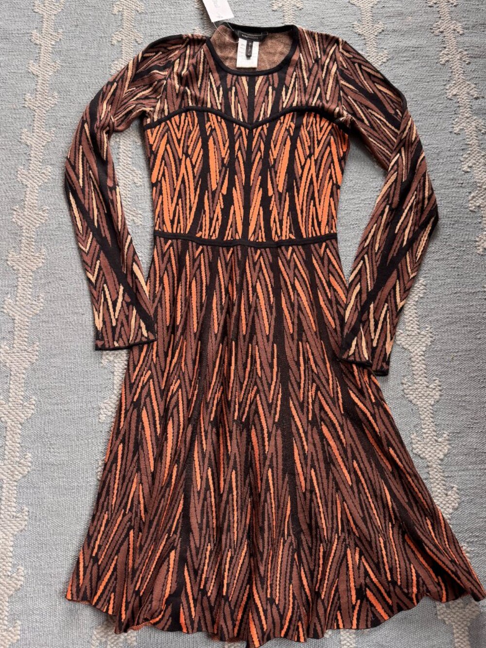BCBG knit fall dress - M